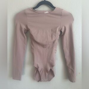 Yitty Long Sleeve ShapeWear Bodysuit Size M/L